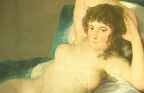 "La maja desnuda" de Francisco de Goya
