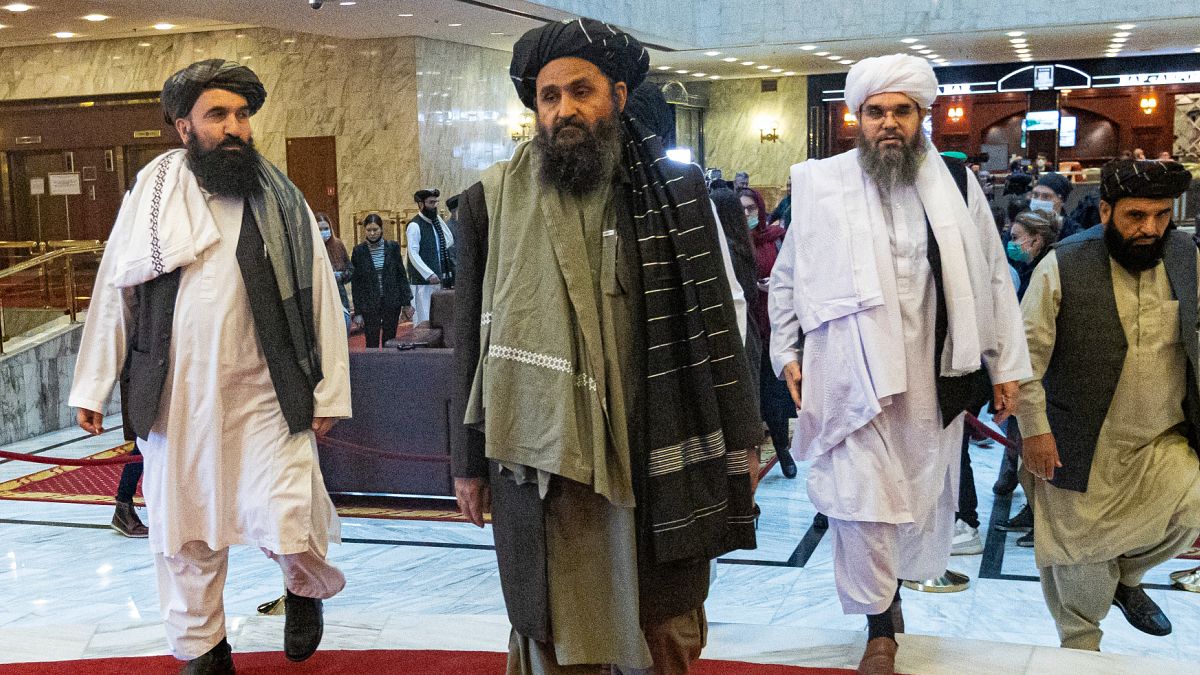 Moskova'yı ziyaret eden Taliban heyeti (mart 2021) 