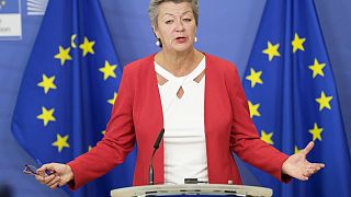 Avrupa Birliği (AB) Komisyonunun içişlerinden sorumlu üyesi Ylva Johansson