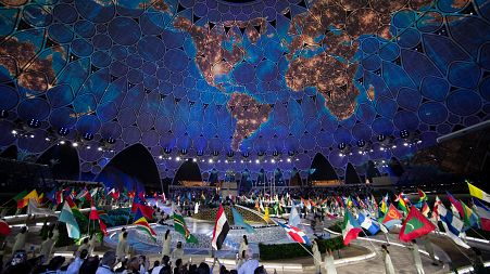 Opening ceremony of Expo 2020, in Dubai, United Arab Emirates on September 30th, 2021.