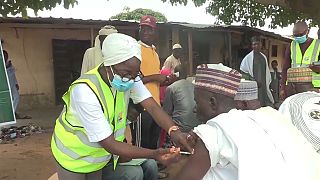 Abuja worshippers offered virus jabs near mosque