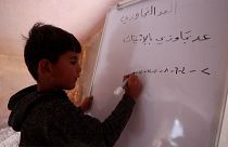 بازگشت دانش‌آموزان سوری در ادلب به کلاس‌های درس 