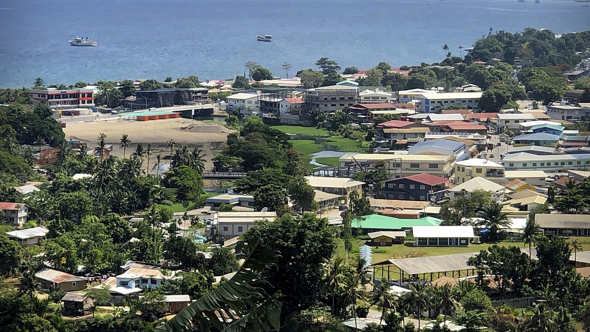 هونيارا عاصمة جزر سليمان. 2018/11/28