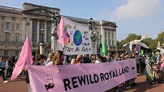 مسيرة للأطفال لصالح البيئة في لندن