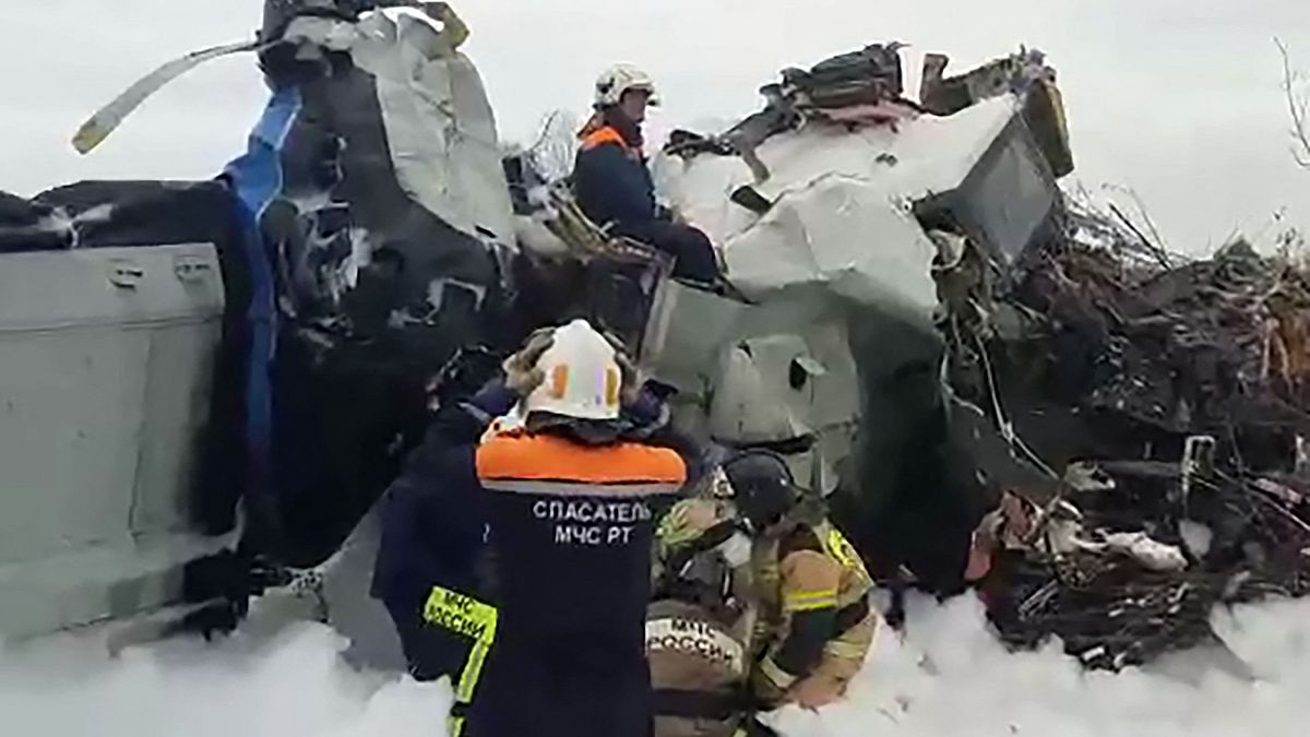 Разбившийся в Татарстане самолет L-410