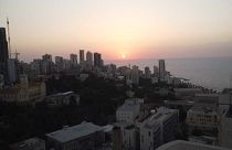 Kein Gebäude in Beirut ist erleuchtet