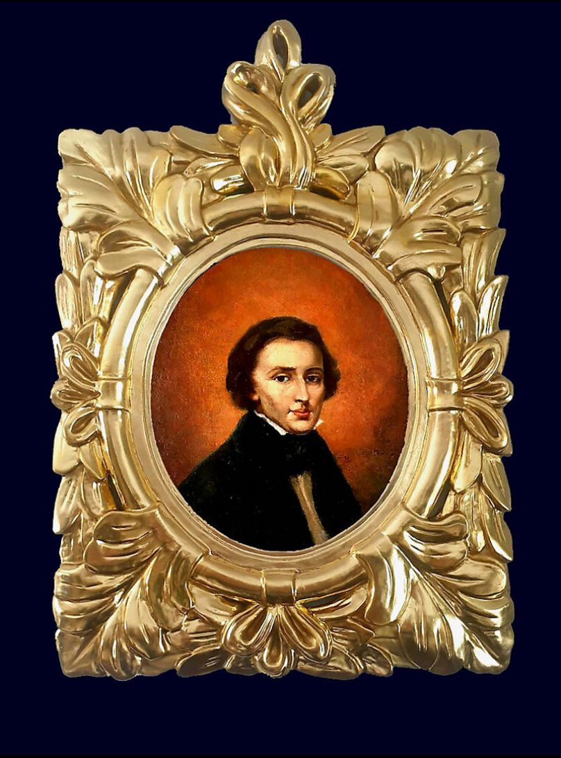 Chopin Portrait Restored After Flea Market Find May Be A prelude To 