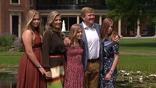 La familia real de Países Bajos
