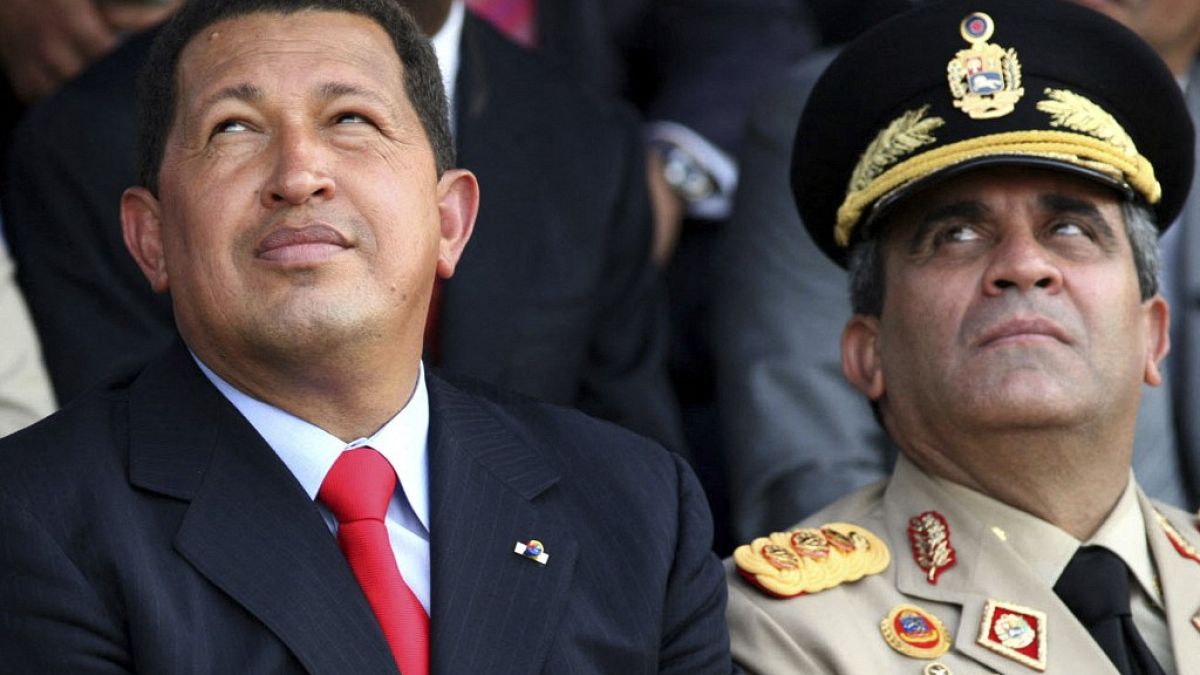 Präsiden Maduro mit General Baduel - ARCHIV