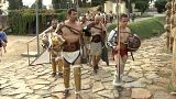 Soldiers of the Legion XIIII in formation