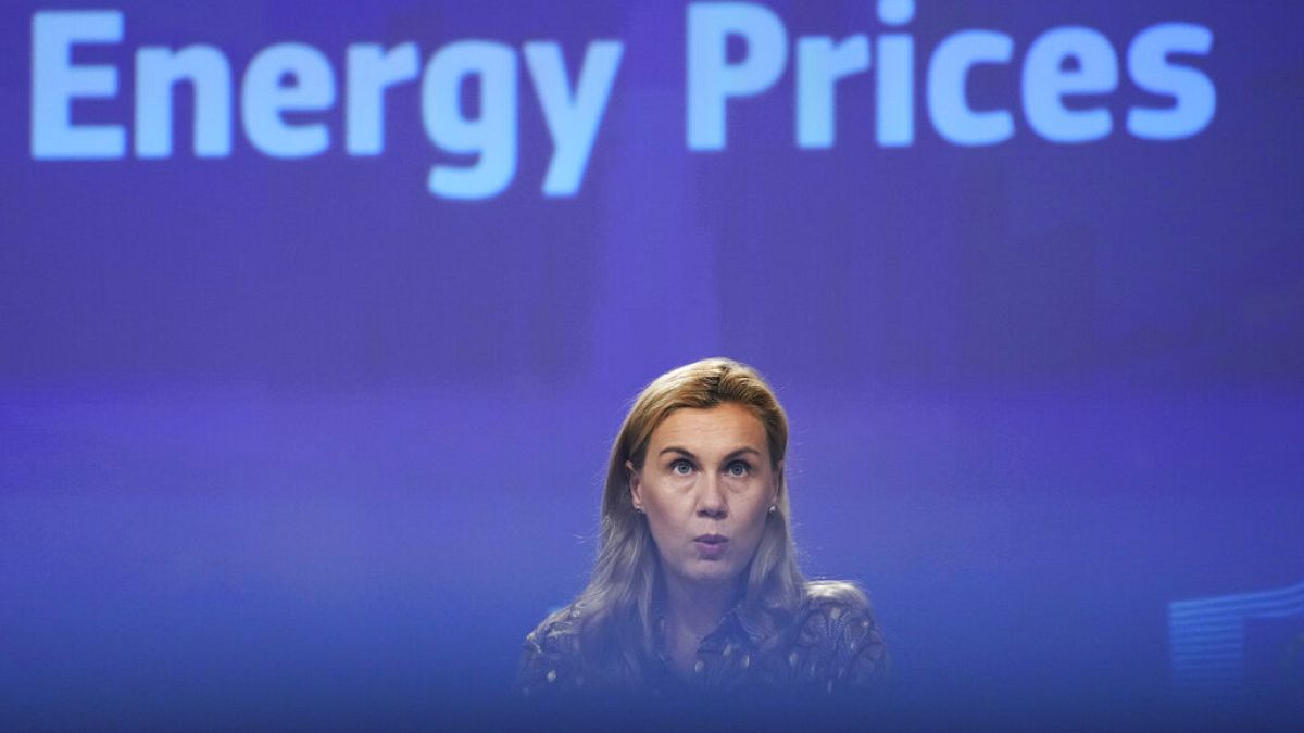 EU-Energiekommissarin Kadri Simson in Brüssel