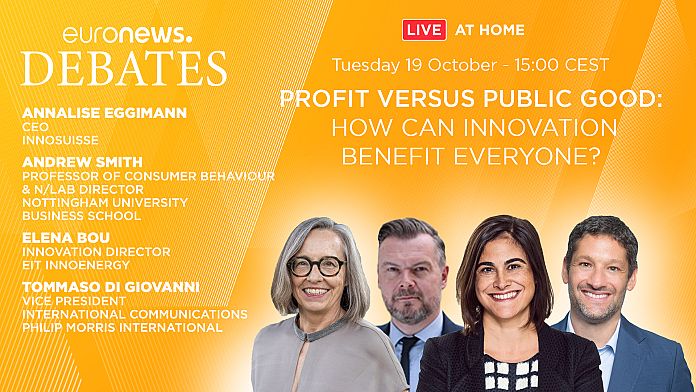 Euronews Debates | Profit vs public good: How can innovation benefit everyone?