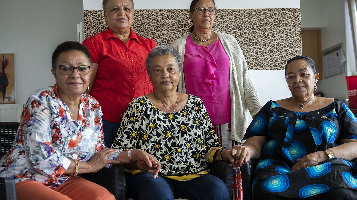 The five biracial women born in Congo when the country was under Belgian rule suing the Belgian state for crimes against humanity.