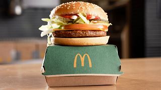 The McPlant burger launches in 250 McDonald's restaurants around the UK