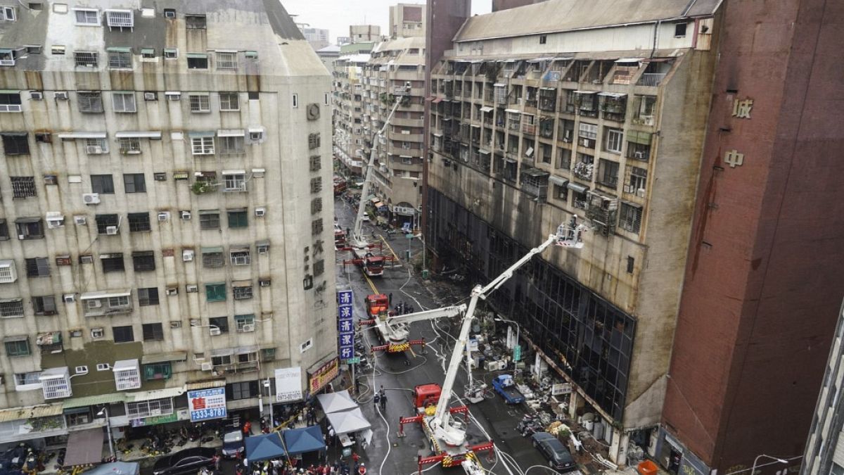 Search and rescue operations continued into Thursday afternoon in Taiwan.
