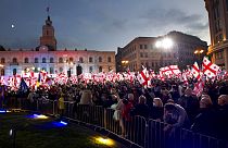 Georgia, decine migliaia in piazza per il rilascio dell'ex Presidente Saakashvili