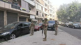 El Ejército desplegado en las calles de Beirut