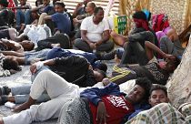 Мигранты в Ливии