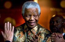 Güney Afrika'nın eski devlet başkanı Nelson Mandela