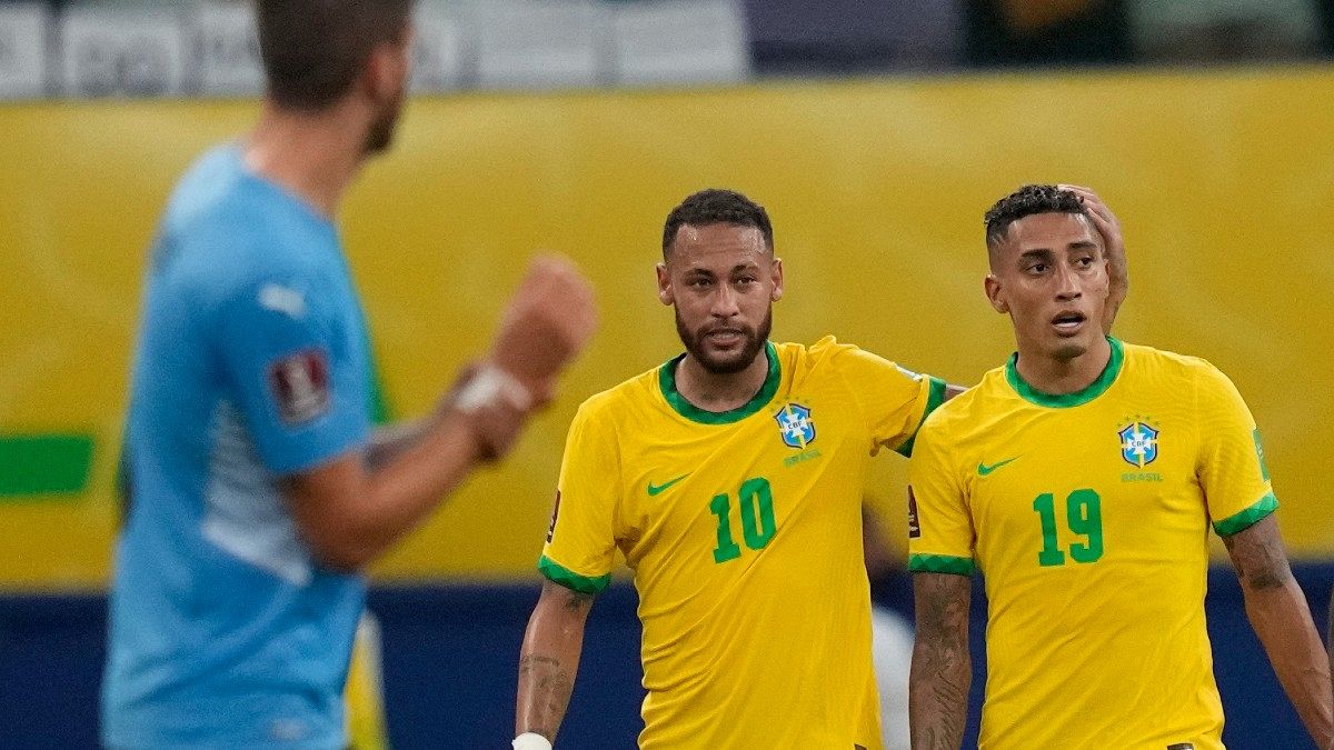 پیروزی قاطع برزیل مقابل اروگوئه 