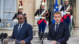 Presidentes da Guiné-Bissau e de França no Palácio do Eliseu