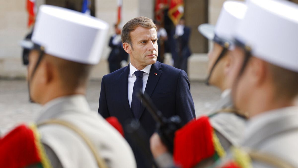ransa Cumhurbaşkanı Emmanuel Macron