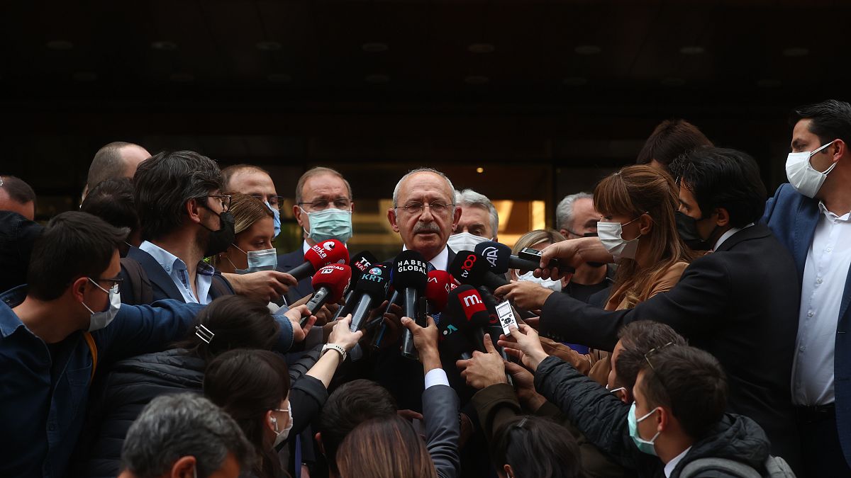 CHP lideri Kemal Kılıçdaroğlu Merkez Bankası ziyareti