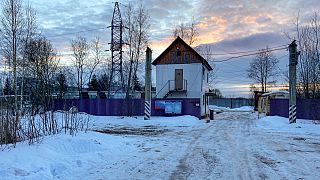 مبنى مراقبة للسجن في منطقة فلاديمير، 85 كيلومترا شرق موسكو، روسيا.
