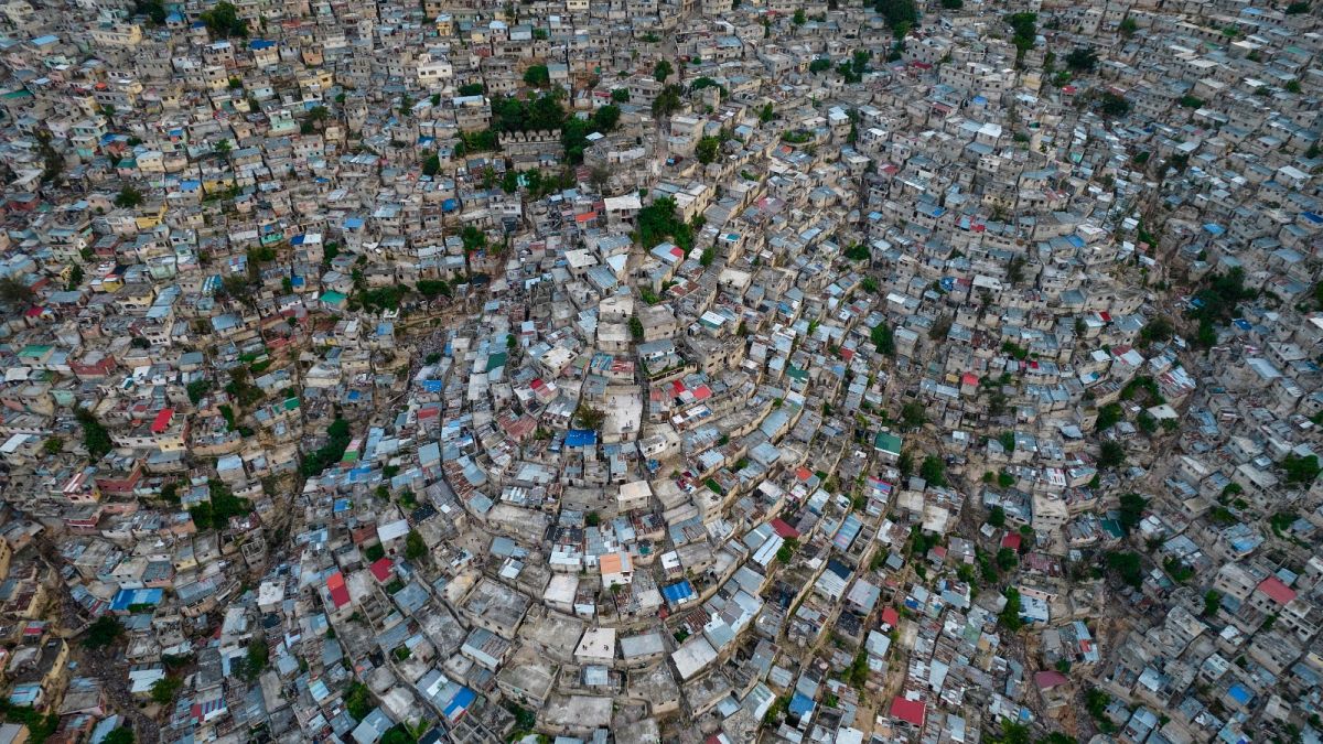 FILE - A view of the densely populated Jalousie neighbourhood of Port-au-Prince, Tuesday, Sept. 28, 2021.