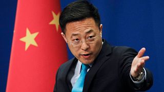 Çin Dışişleri Bakanlığı Sözcüsü Zhao Lijian