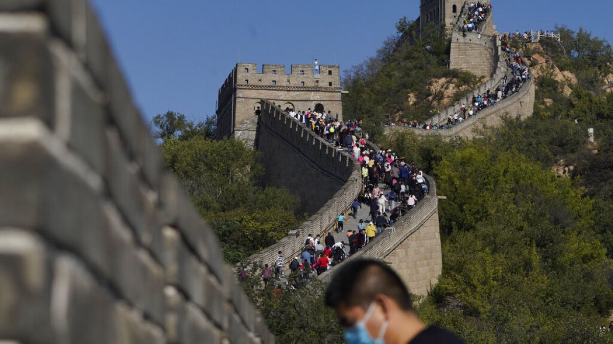 A kínai nagy fal részlete