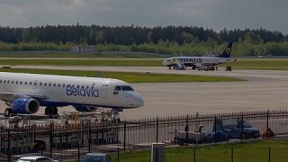 Companhia aérea Belavia enfrenta pressão