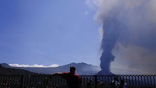 A La Palma szigetén lévő vulkán október 9-én