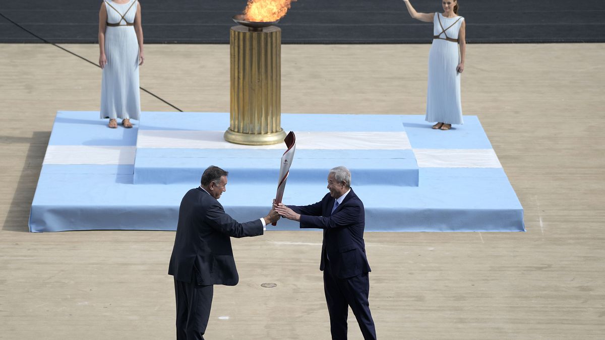 Greece Olympics Beijing Flame