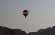 İsrail'de bir uçan balon
