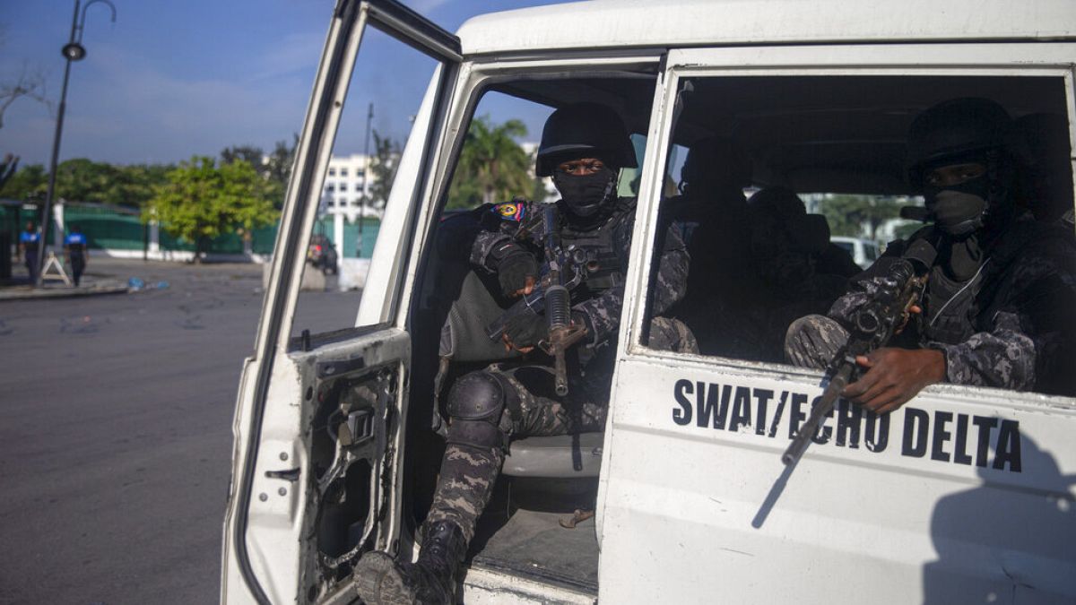 Haitili güvenlik kuvvetleri (Arşiv)