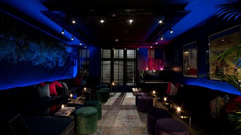 The Hux Hotel's late night cocktail bar is the perfect spot to wind down after an evening in London