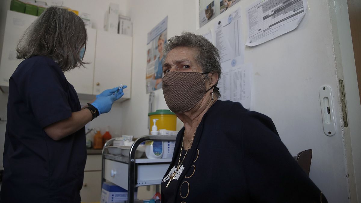 Virus Outbreak Greece Vaccine