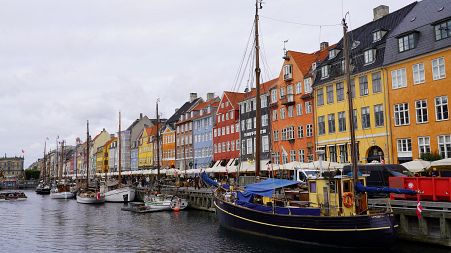 Copenhagen’s famed Nyhavn harbour area