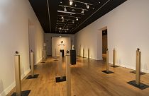 une des salles d'exposition du Grand Prix d'Horlogerie à Genève 2021
