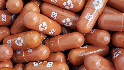 The COVID-19 treatment pill called molnupiravir, which is being developed by Merck & Co Inc and Ridgeback Biotherapeutics LP. The COVID-19 treatment pill called molnupiravir, which is being developed by Merck & Co Inc and Ridgeback Biotherapeutics LP.