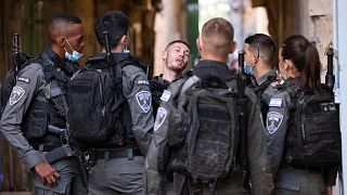 أفراد من الشرطة الإسرائيلية