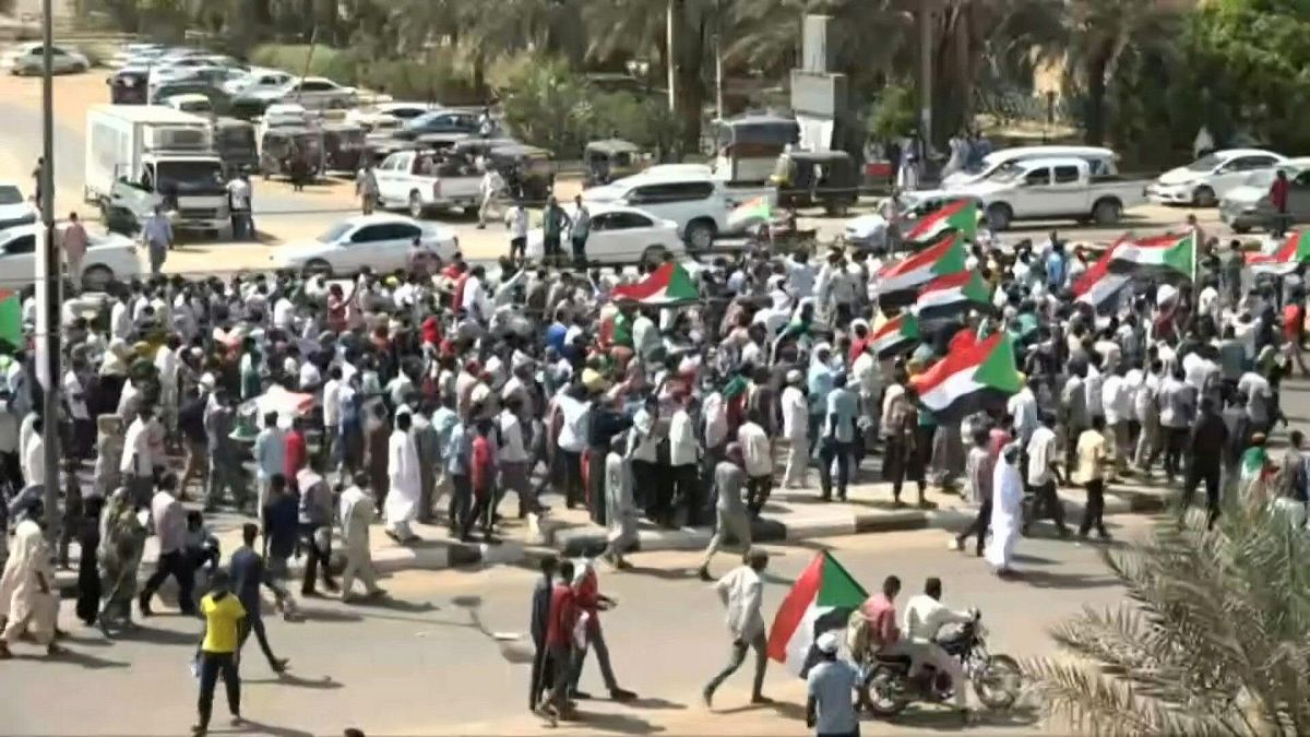 احتجاجات واعتصامات في السودان.