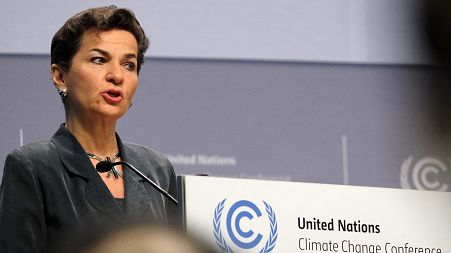 Christiana Figueres at the Bonn Climate Change Conference in 2016.