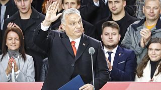 Hungría convierte la fiesta del levantamiento en una campaña electoral llena de ataques de Orbán