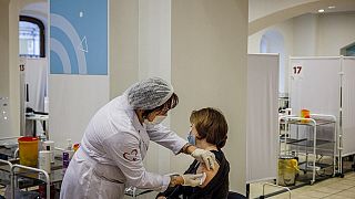 Centro di vaccinazione in Russia