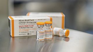 جرعات من لقاح "فايزر" المضاد لـ"كوفيد-19" والمخصص للأطفال الذين تتراوح أعمارهم بين خمسة أعوام و11 عاما