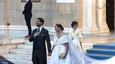 Primera boda real en Atenas desde hace más de medio siglo con el enlace del principe Filippos