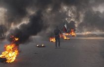 خلال احتجاج في الخرطوم