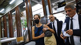 Αφίξεις σε δικαστήριο στο Τελ Αβίβ στη δίκη του 6χρονου Εϊτάν